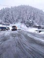 Trabzon-Bayburt karayolu kar nedeniyle ulaşıma kapandı