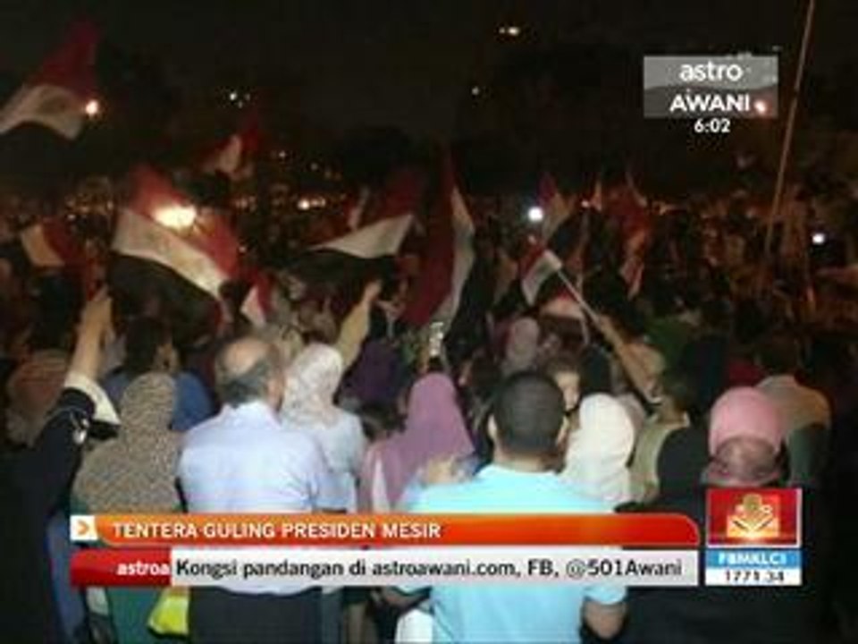 Tentera guling Presiden Mesir