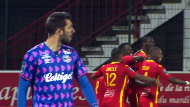 QUEVILLY ROUEN METROPOLE - EN AVANT GUINGAMP (2 - 2) - Résumé - (QRM - EAG) 2021-2022