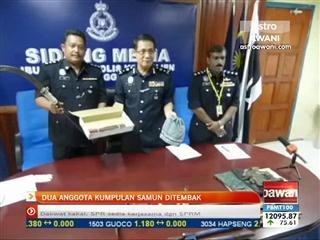 2 anggota geng samun ditembak