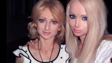 Valeria Lukyanova : le sosie de la poupée Barbie présente sa famille