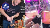 Des glaçons au rosé pour rafraîchir votre verre sans diluer le vin