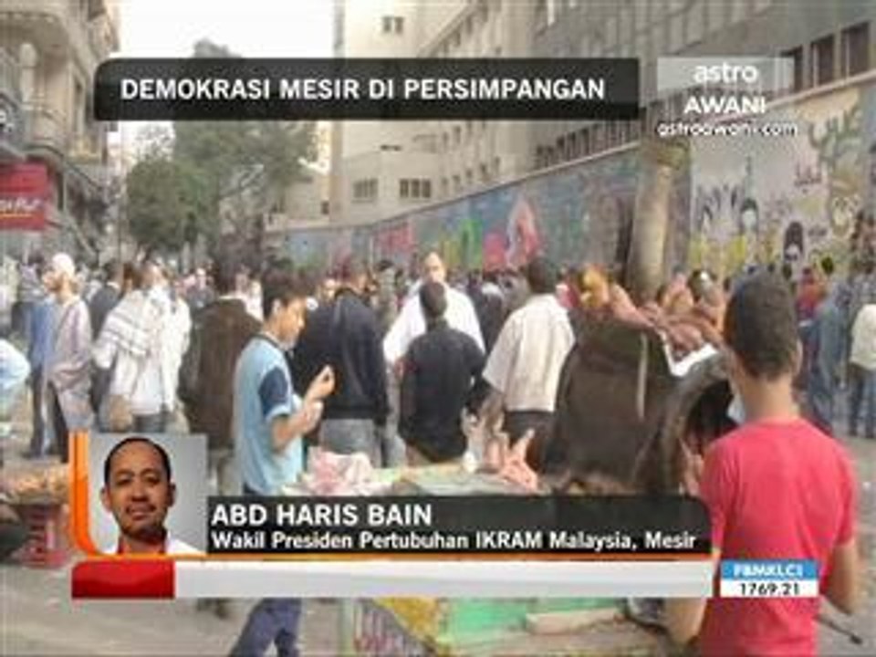 Demokrasi Mesir di persimpangan