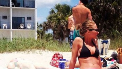 Défi viral : Pourquoi la photo de cette femme en bikini fait le tour des réseaux sociaux ?