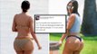 Kim Kardashian : sa réponse après les critiques provoquées par les photos non retouchées de ses fesses