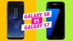 Galaxy S8 vs Galaxy S7 : le comparatif des smartphones Samsung