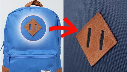 Astuce : vous avez ce losange sur votre sac à dos ? Voici à quoi il sert vraiment