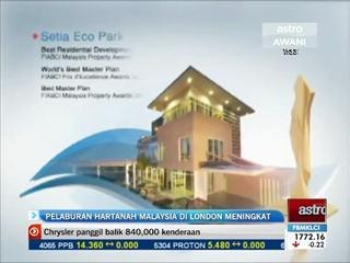 Pelaburan hartanah Malaysia di London meningkat