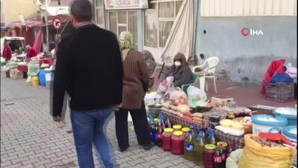 Son dakika haber: Pazarcılar yaktıkları ateşle ısınmaya çalıştı