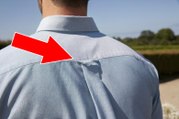 Mode : la signification de la languette située dans le dos de vos chemises