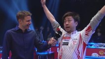 Ce joueur de billard japonais faire rire tout le monde lors de son interview