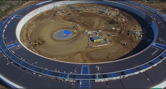 Apple Campus : découvrez le nouveau quartier général monstrueux d'Apple