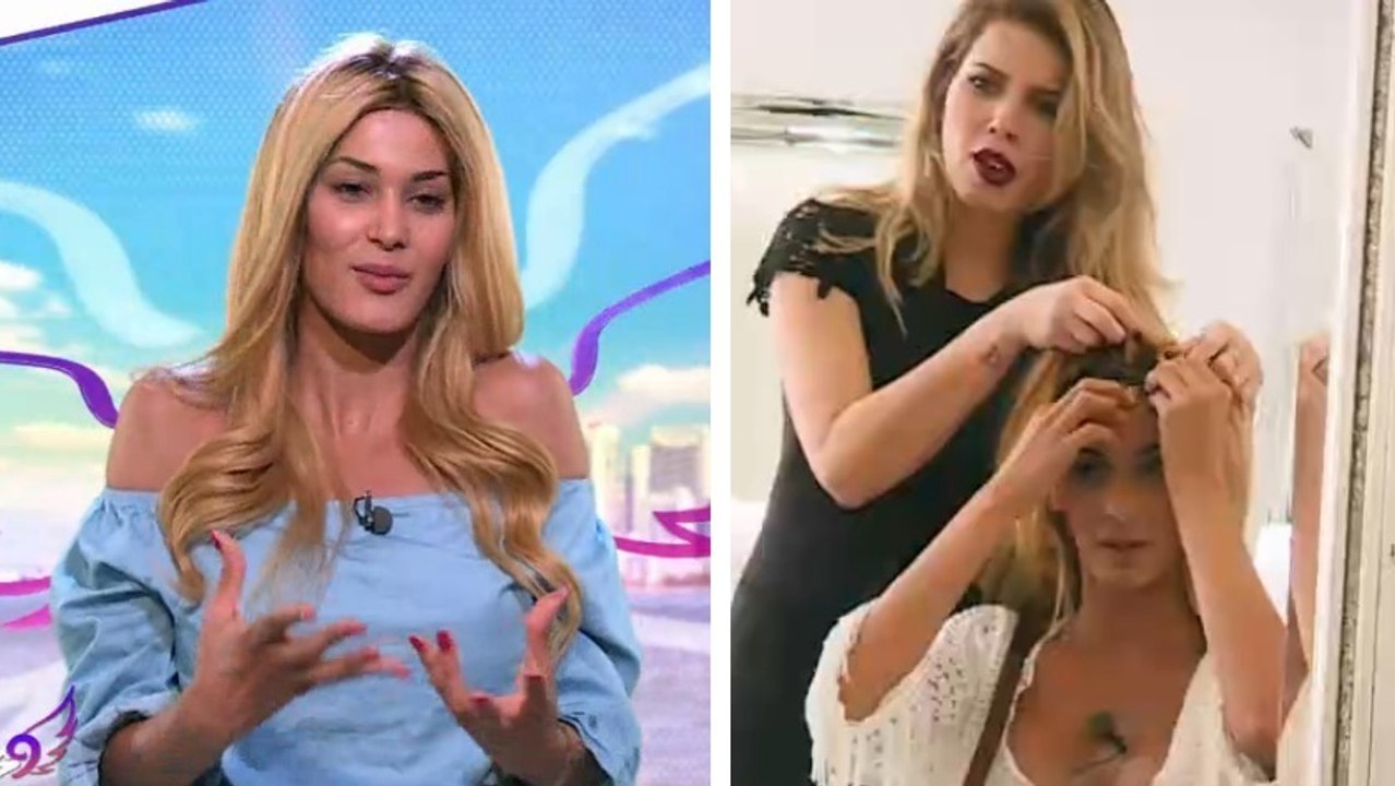 Les Anges 9 : Nesma retire sa perruque devant les caméras de l'émission