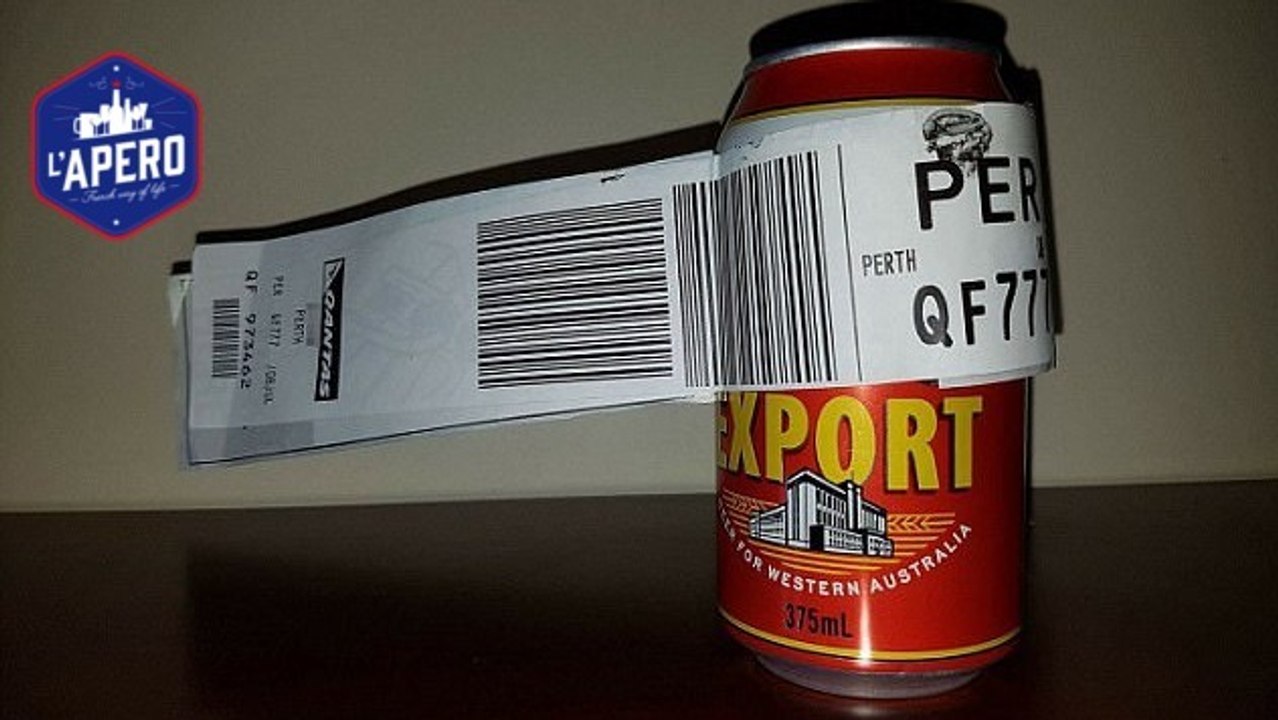 En Australie, un homme enregistre sa canette de bière comme unique bagage dans un avion