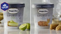 Häagen Dazs sort Spirits : la nouvelle gamme de glaces aux parfums alcoolisés