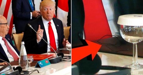 Ces images de Trump sans écouteurs résument-elles parfaitement son premier G7