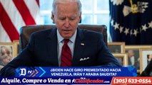 ¿Biden hace giro premeditado hacia Venezuela, Irán y Arabia Saudita? | El Diario en 90 segundos