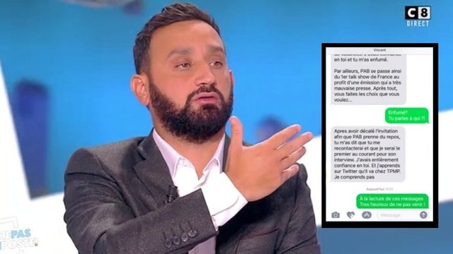 TPMP : Cyril Hanouna dévoile en direct les SMS de pression envoyés par les équipes de 'Quotidien'