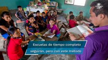 Escuelas de tiempo completo seguirán en Chiapas: AMLO