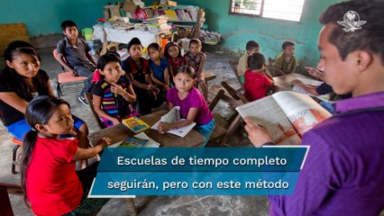 Escuelas de tiempo completo seguirán en Chiapas: AMLO