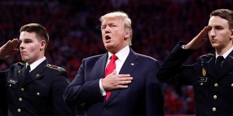 Ce petit détail sur Donald Trump lors d'un déplacement en Géorgie choque les internautes