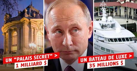 Vladimir Poutine : comment dépense-t-il sa mystérieuse fortune estimée à 70 milliards de dollars ?