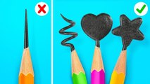 UNBELIEVABLE SCHOOL HACKS FROM TIK TOK Cool School DIY Tricks For Smart Ideas by 123 GO