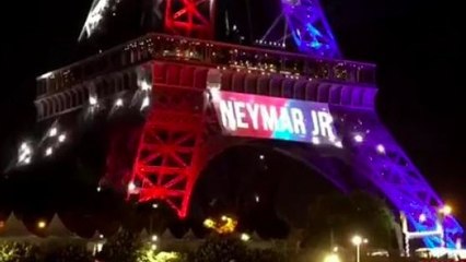 Neymar : voilà combien le PSG a déboursé pour s'offrir la Tour Eiffel pour l'arrivée du joueur