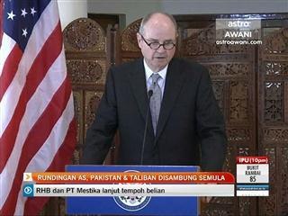 Rundingan AS,Pakistan dan Taliban disambung semula