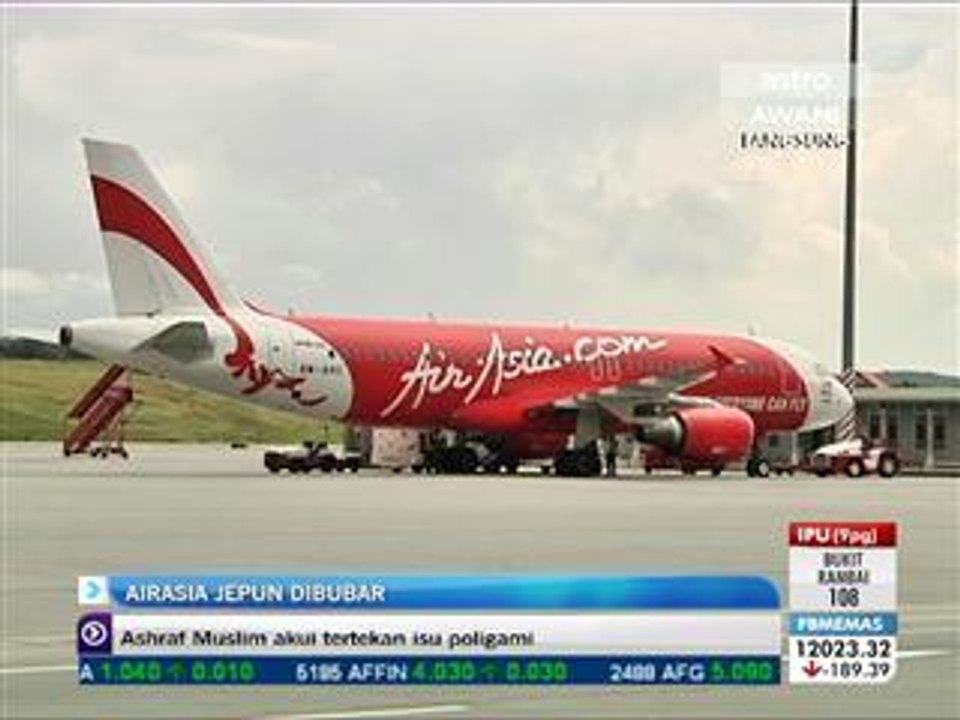 AirAsia Jepun dibubar