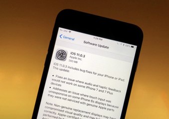 iOS 11.0.3 : encore des problèmes pour l'OS d'Apple