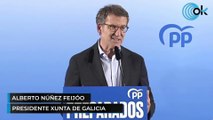 Feijóo tras el pacto PP-Vox: 