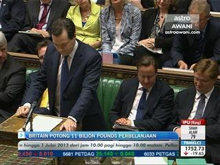 Britain potong 11 bilion Pounds perbelanjaan