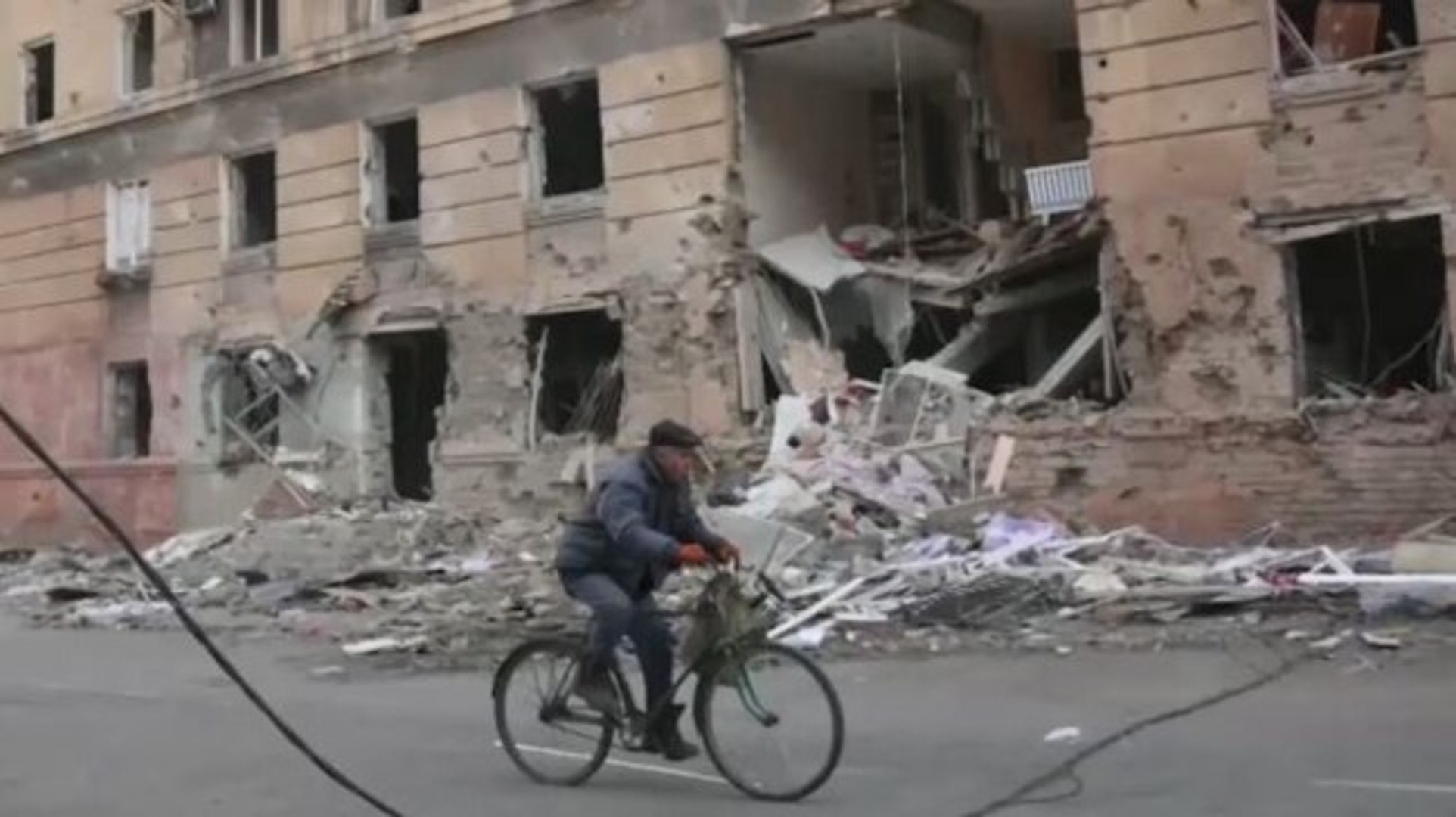 Haunting images from war-torn Ukraine