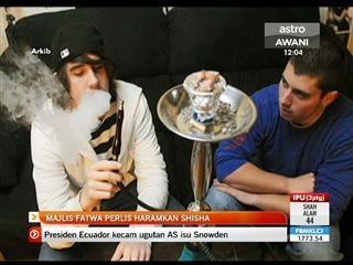 Majlis Fatwa Perlis haramkan shisha
