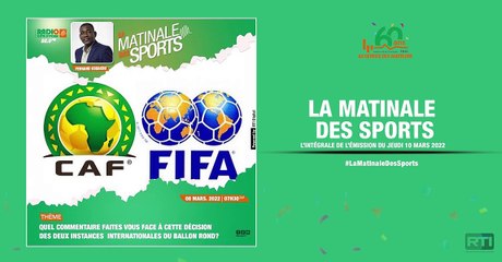 Matinale Des Sports du 10 mars par Fernand Kouakou  [ Radio Côte d'Ivoire ]