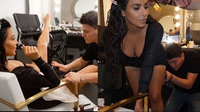 Kim Kardashian lance la mode du maquillage sur les parties intimes