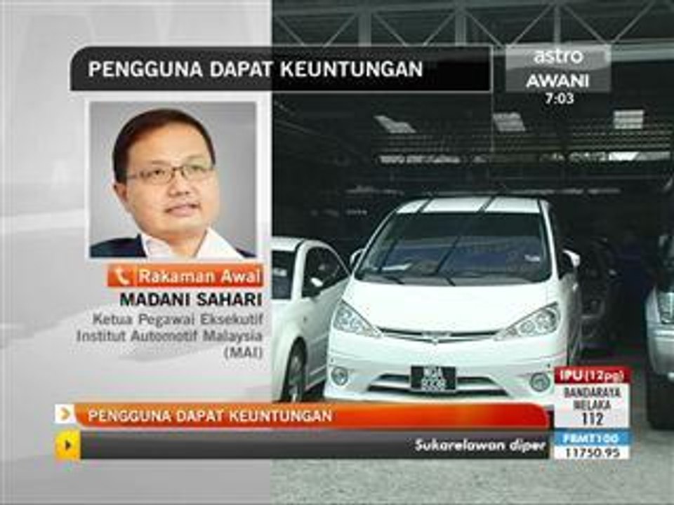 Pengguna dapat keuntungan