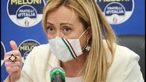 Giorgia Meloni: «Giusto mandare le armi, non è l’ora di dividersi.C.ontro Salvini att@cchi stucchevo