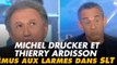 Salut Les Terriens : Michel Drucker et Thierry Ardisson émus aux larmes en évoquant Johnny Hallyday