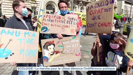 ECOLOGIE / La marche pour le climat dénonce l'indifférence politique