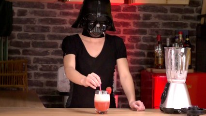 Dark Vador revient le temps de la journée Star Wars avec notre cocktail Vador's Vendetta