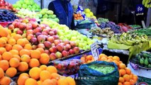 لقطات من سوق الخضار في وسط البلد بالعاصمة عمان