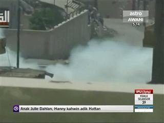 Insiden tembakan kembali semula di Rastan, Damsyik