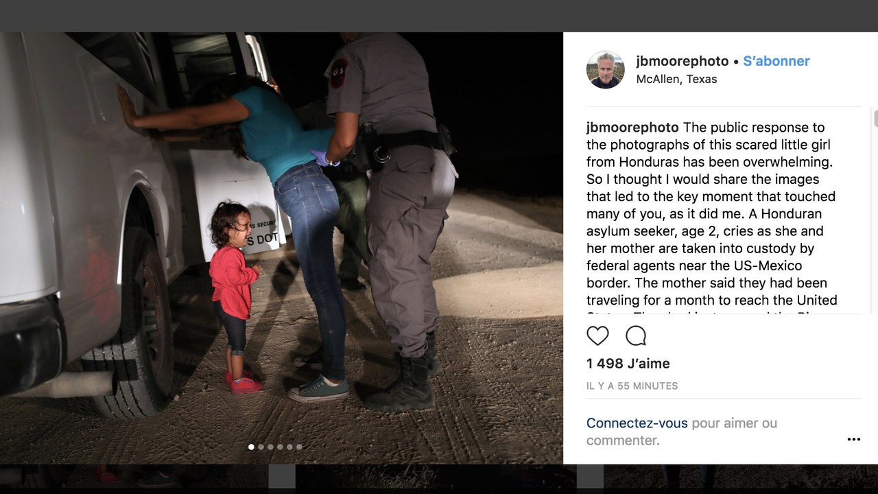 Immigration aux USA : la terrible histoire derrière la photo de la fillette séparée de sa mère