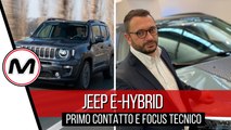 JEEP E-HYBRID | Prova e focus tecnico sull'ibrido di Renegade e Compass