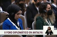 Vicepdta. Delcy Rodríguez intervino en el ADF 2022 con la misión de exponer la verdad de Venezuela