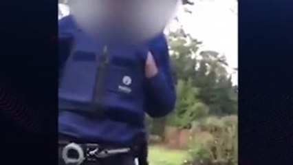 Le dérapage violent de ce policier fait beaucoup réagir les internautes