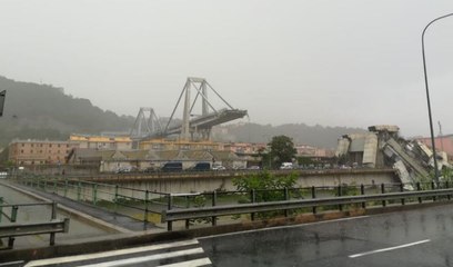 Accident : un viaduc de l'autoroute A10 s'écroule à Gênes en Italie