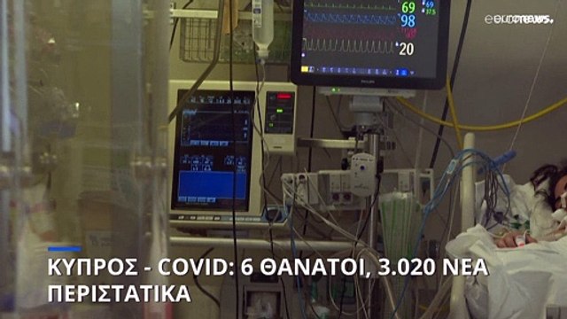 Κύπρος: Έξι νεκροί και 3.020 νέα κρούσματα covid-19